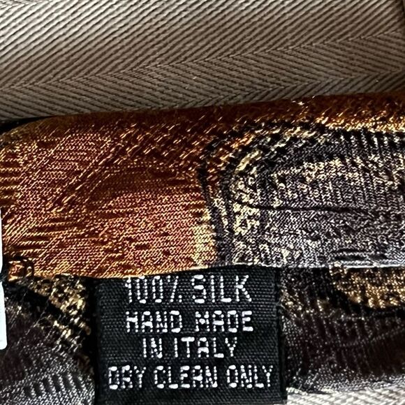 Stefano Milano Mens Silk Tie - Picture 10 of 10